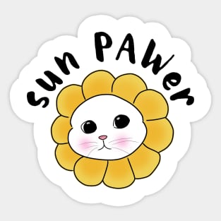 sun pawer Sticker